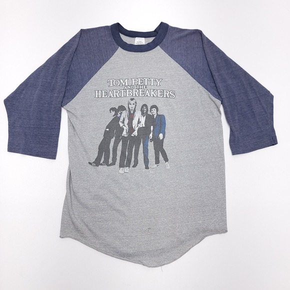 Tom Petty And The Heartbreakers Hard Promises Tour‎ 1981 T-Shirt Large Baseball